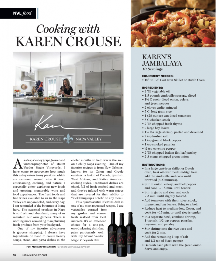 Napa Valley Life Magazine - Winter 2021 - page 80 Napa Valley Life Magazine - Winter 2021 - page 80